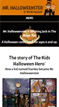 Mobile Screenshot of mrhalloweenster.com